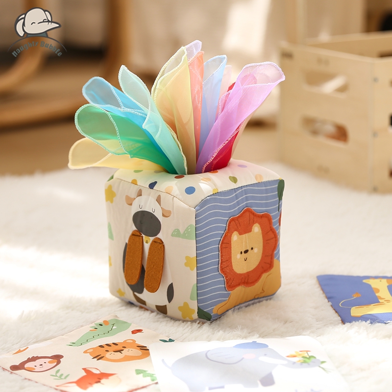 Board Game For Kids - Montessori Toys Magic Cotton Animal Tissue