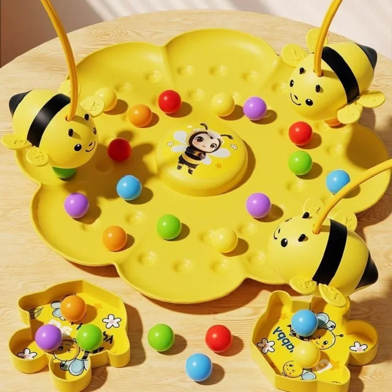 Board Game Harvest - Little Bumblebee Multifunctional Board Game Puzzle