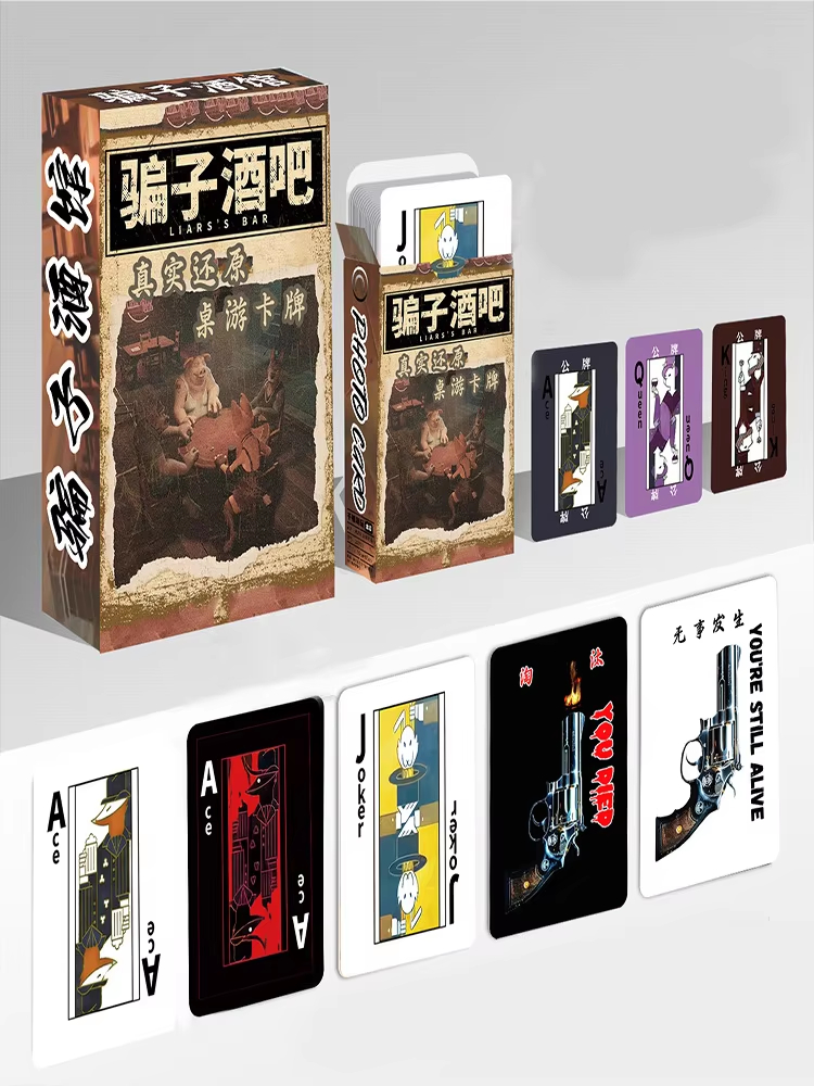 Liars Bar Table Card Game Card - Board Game List ulasan dan harga