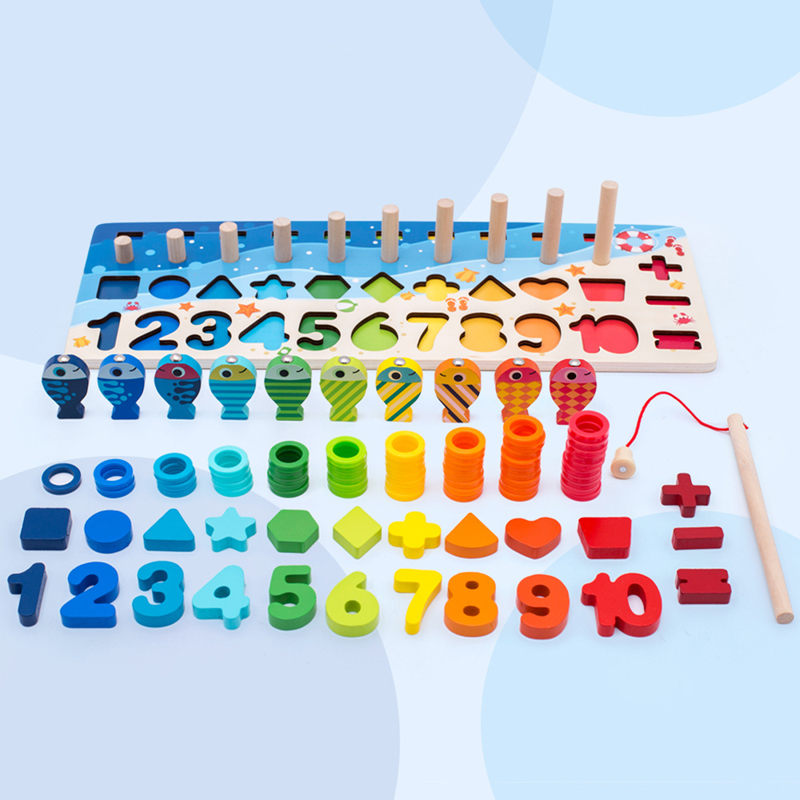 3D Wooden Blocks Children's Mo - Board Game Harvest ulasan dan harga