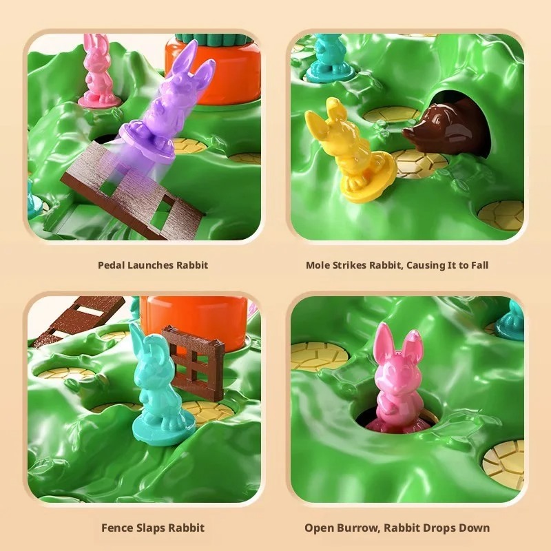 Hot Sale Fun Toy Rabbit Trap U - Board Game List ulasan dan harga