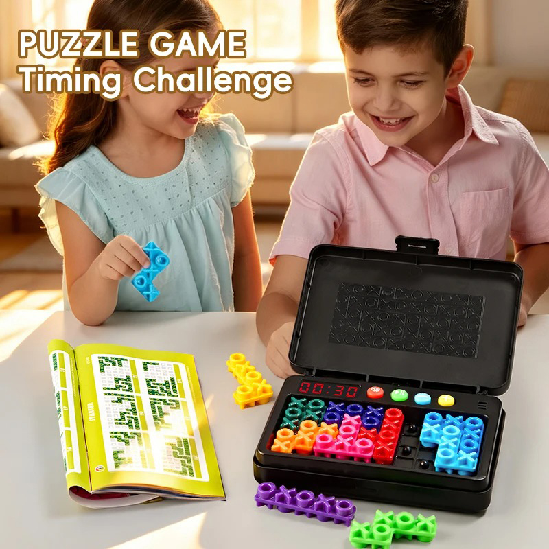 KNYYSECQ Smart XO Puzzle Child - Board Game With Questions ulasan dan harga