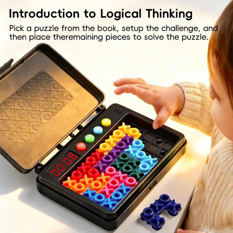 KNYYSECQ Smart XO Puzzle Child - Board Game With Questions ulasan dan harga