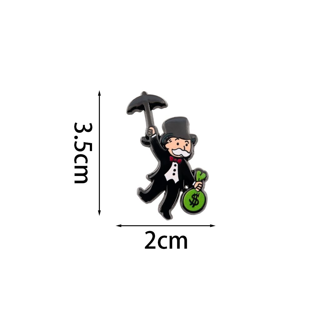 Mr. Monopoly Holding Money Bag - Board Game Vault ulasan dan harga