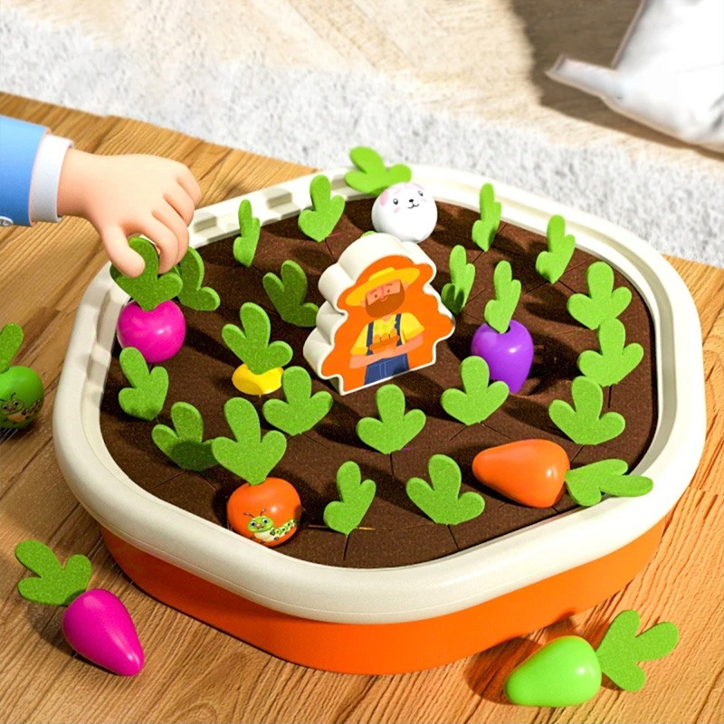 Baby Montessori Carrot Harvest - Board Game Harvest ulasan dan harga