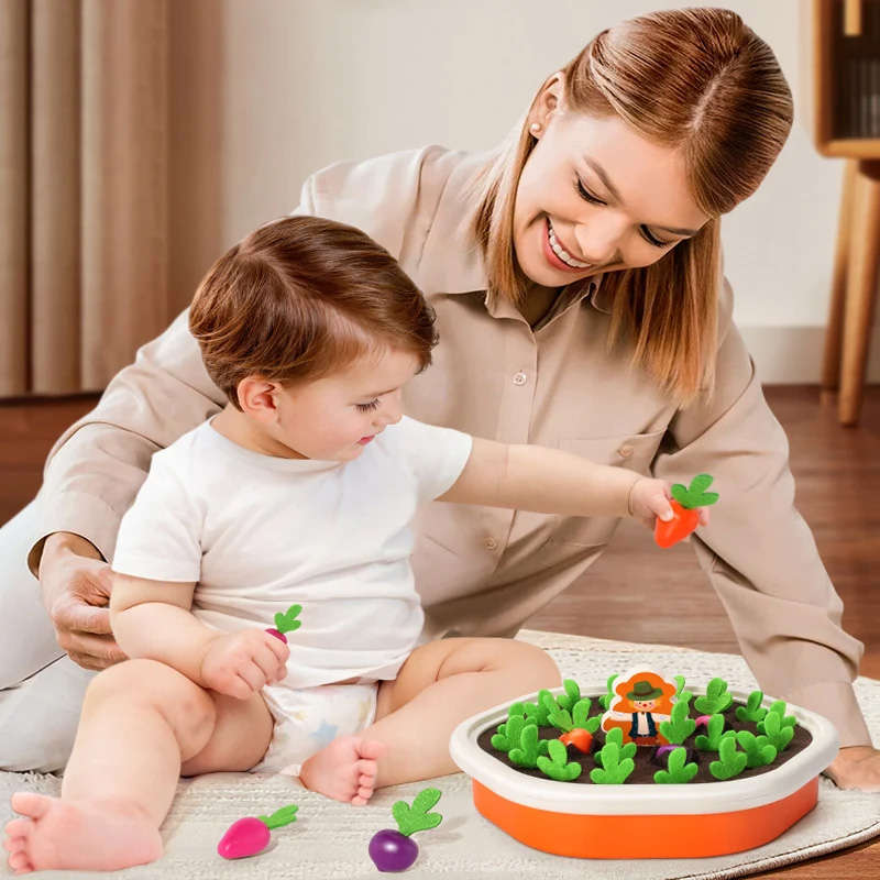 Baby Montessori Carrot Harvest - Board Game Harvest ulasan dan harga