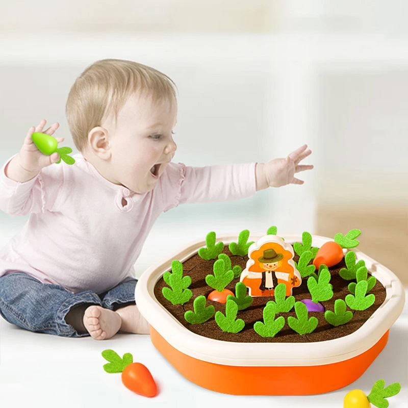 Baby Montessori Carrot Harvest - Board Game Harvest ulasan dan harga