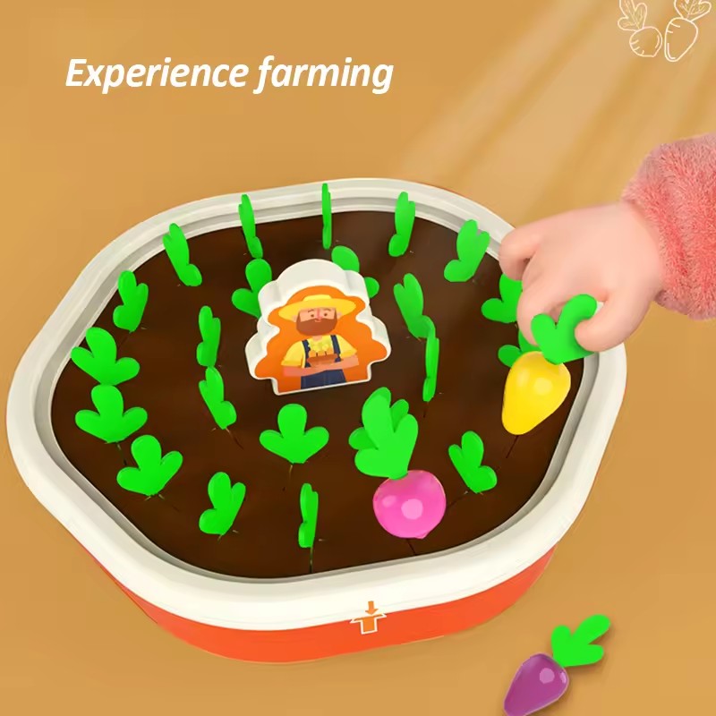 Baby Montessori Carrot Harvest - Board Game Harvest ulasan dan harga