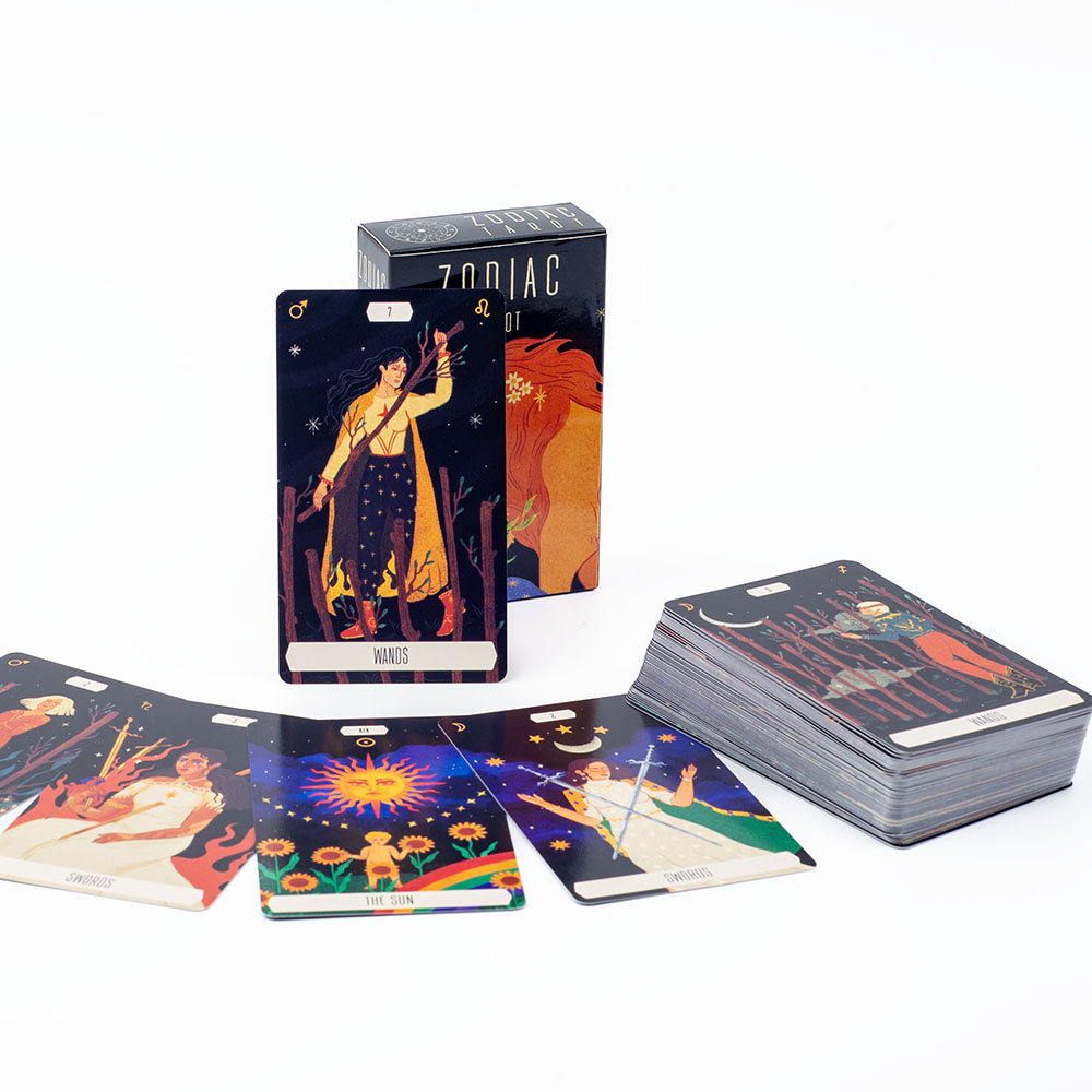 Zodiac Tarot 78-Card Deck Divi - Board Game Path ulasan dan harga