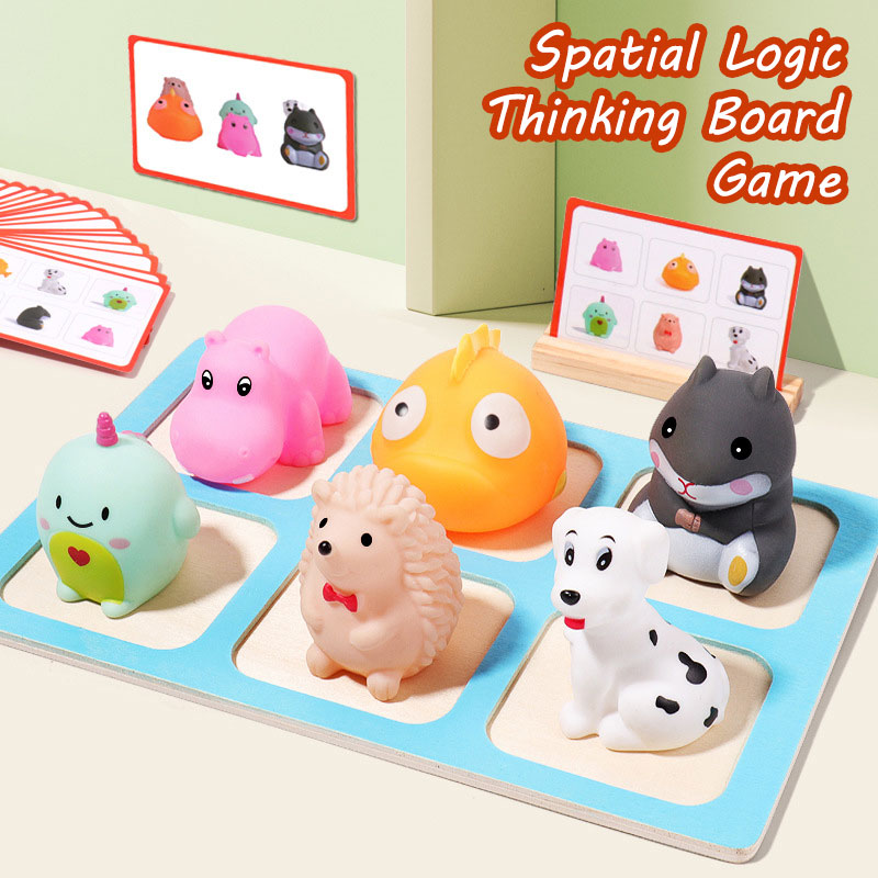 Children Logical Thinking Boar - Board Game With Questions ulasan dan harga