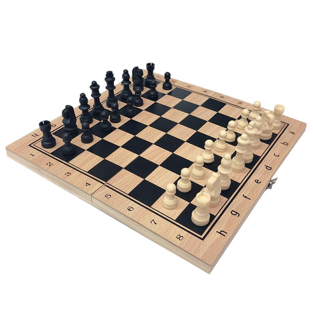 Chess Set 3 in 1 Checkers Clas - Board Game Harvest ulasan dan harga