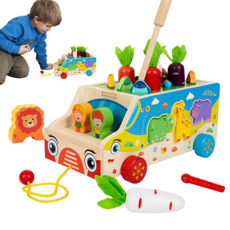 Montessori Carrots Sorting Boa - Board Game Harvest ulasan dan harga