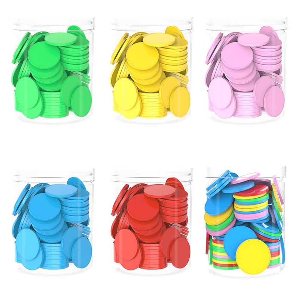 100pcs Plastic Counting Chips  - Board Game Harvest ulasan dan harga