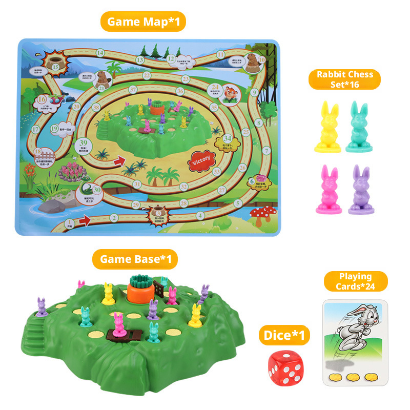 2026 Hot Sale Fun Toy Rabbit T - Board Game List ulasan dan harga