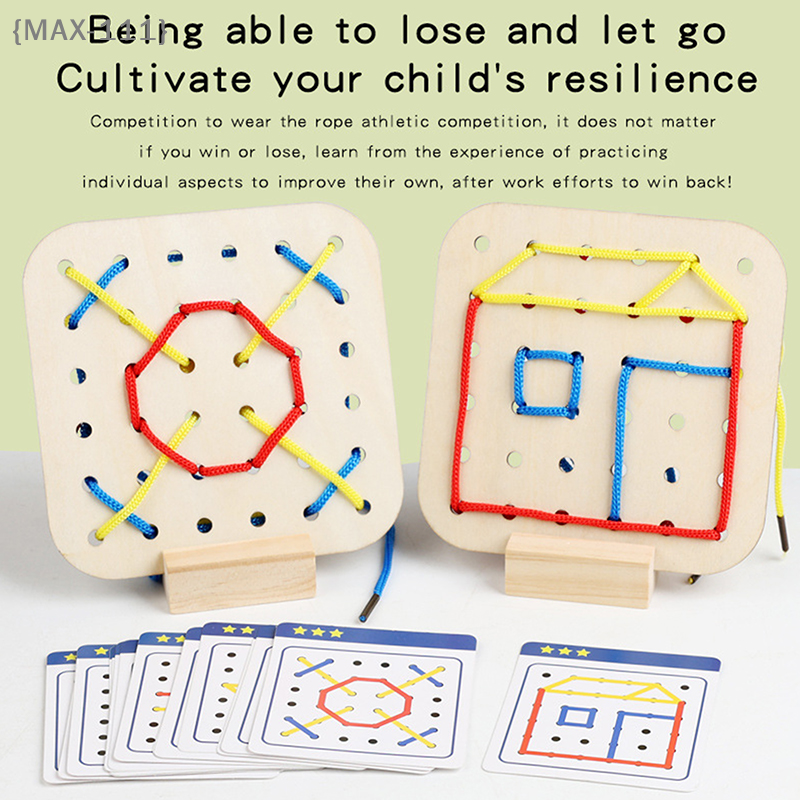 【F2-MAX111】Wooden Montessori G - Board Game With Questions ulasan dan harga