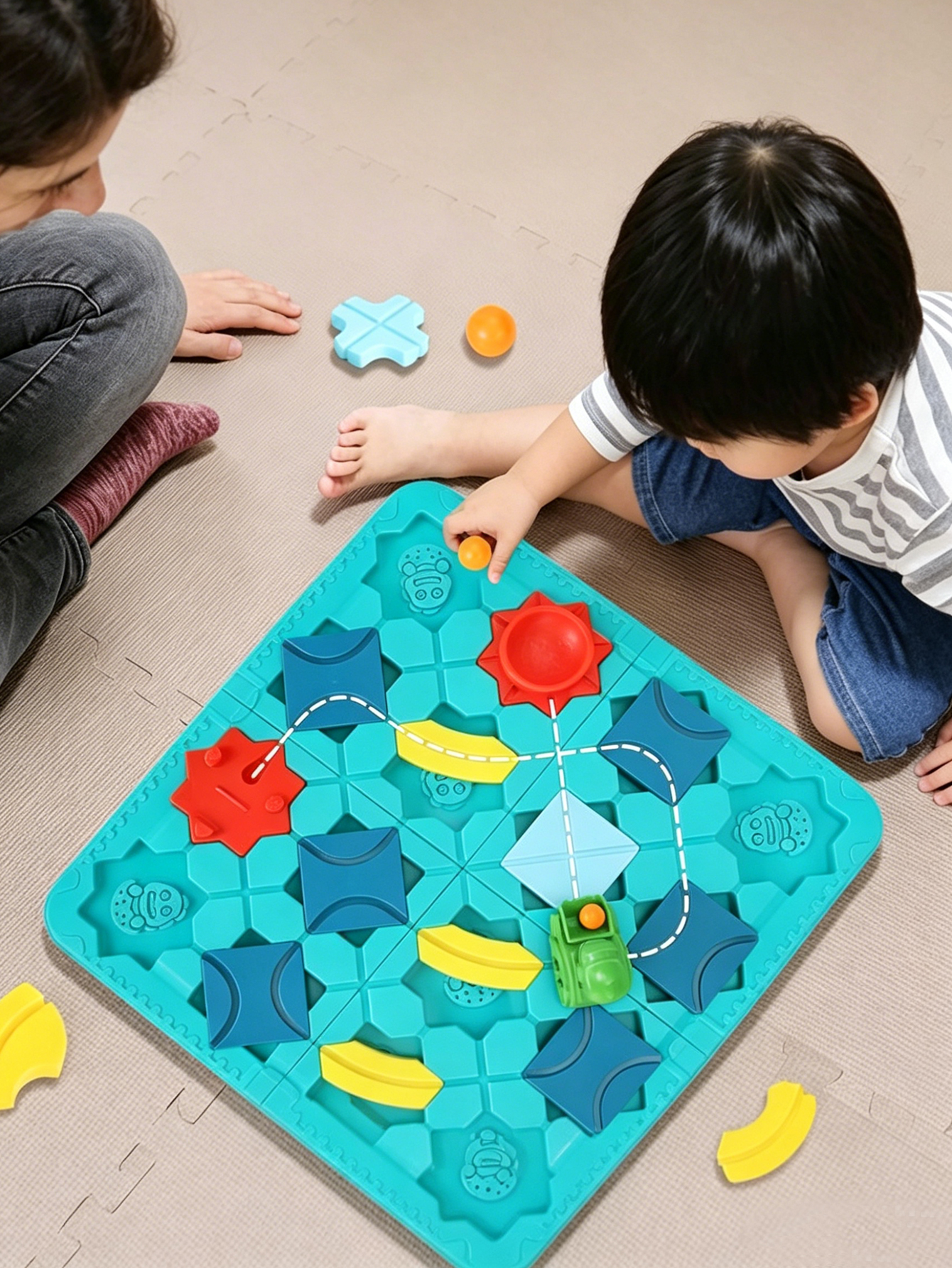 Logical Road Builder Maze Toy  - Board Game Path ulasan dan harga