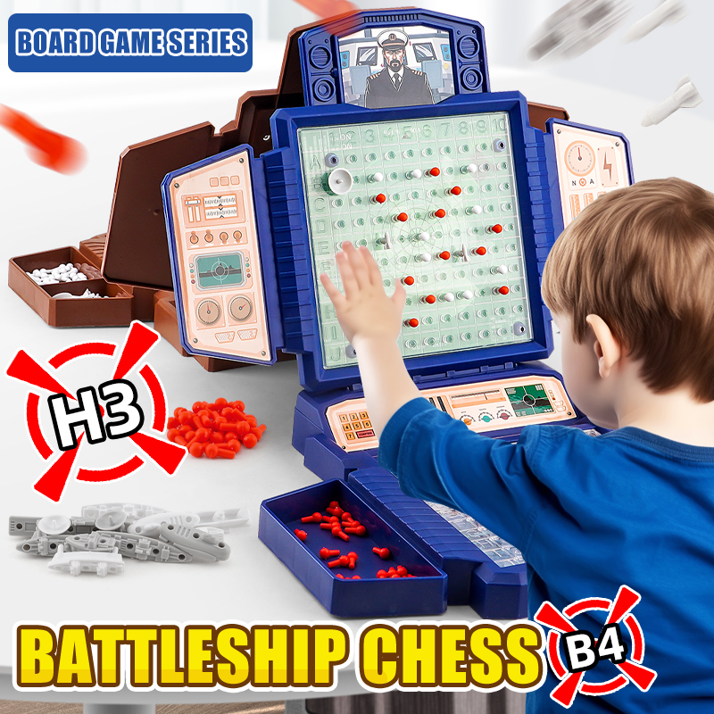 Puzzle Children'S Naval Battle - Board Game With Questions ulasan dan harga