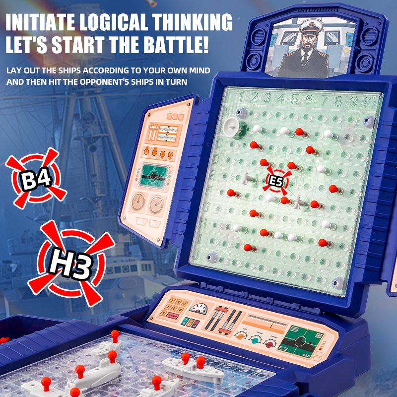 Puzzle Children'S Naval Battle - Board Game With Questions ulasan dan harga