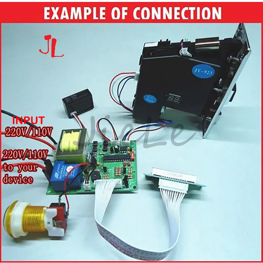 JY-16 110V 220V Coin Acceptor  - Board Game Path ulasan dan harga