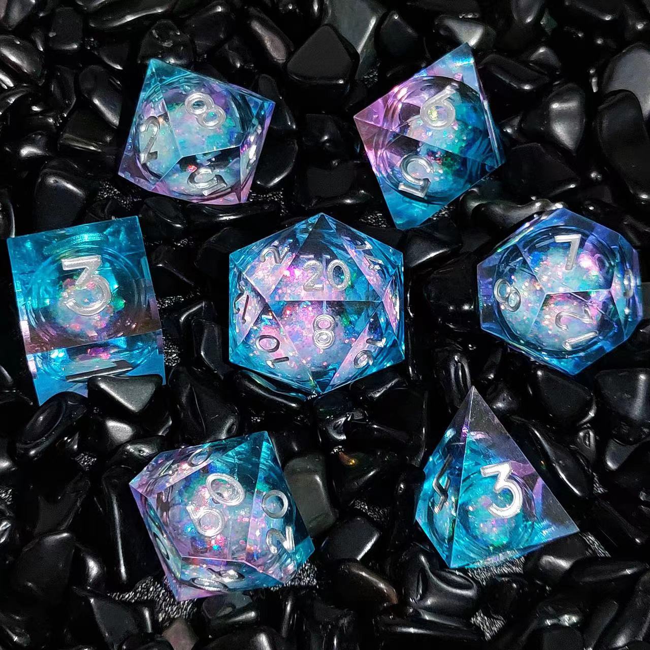 7pcs resin quicksand mixed col - Board Game List ulasan dan harga