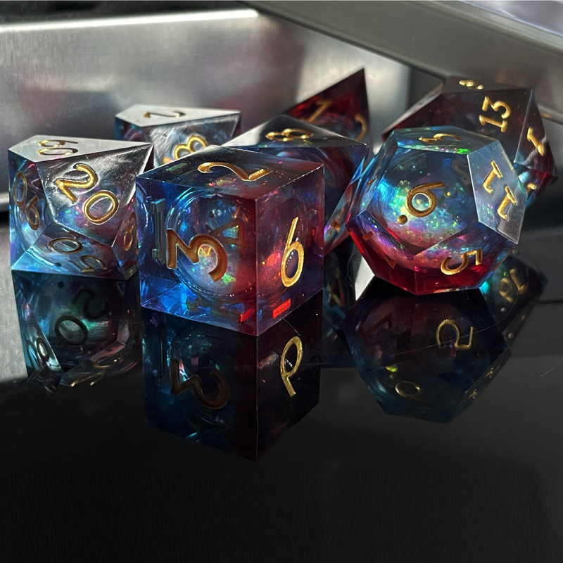 7pcs resin quicksand mixed col - Board Game List ulasan dan harga