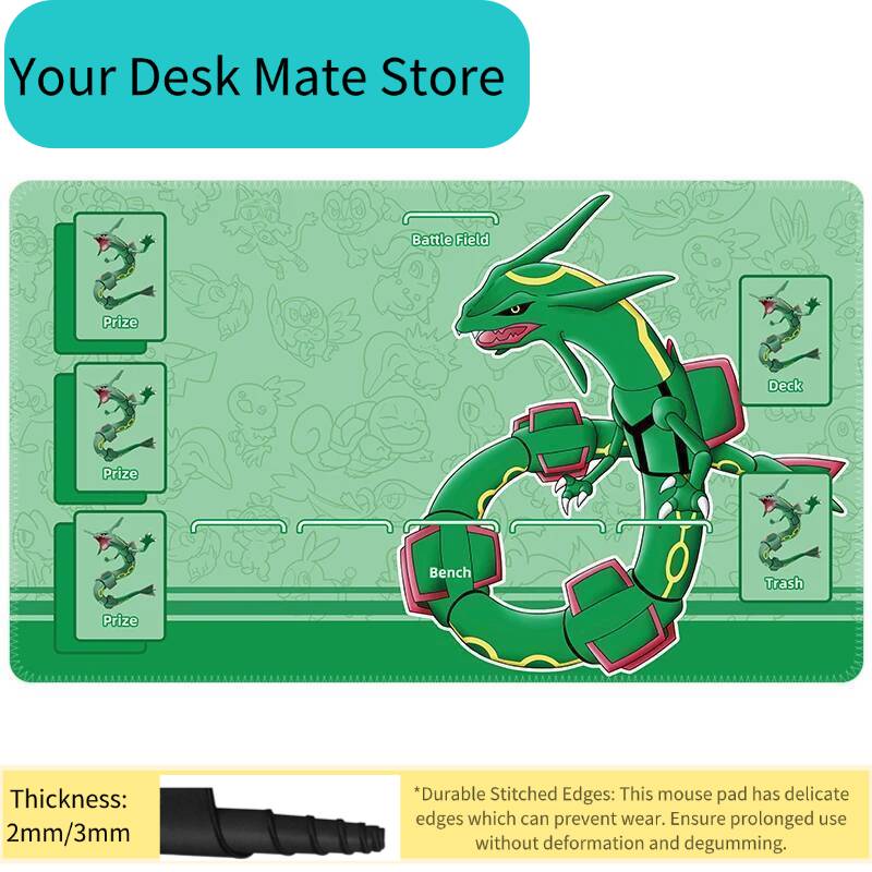600X350X2Mm Diy Ptcg Bulbasaur - Board Game List ulasan dan harga