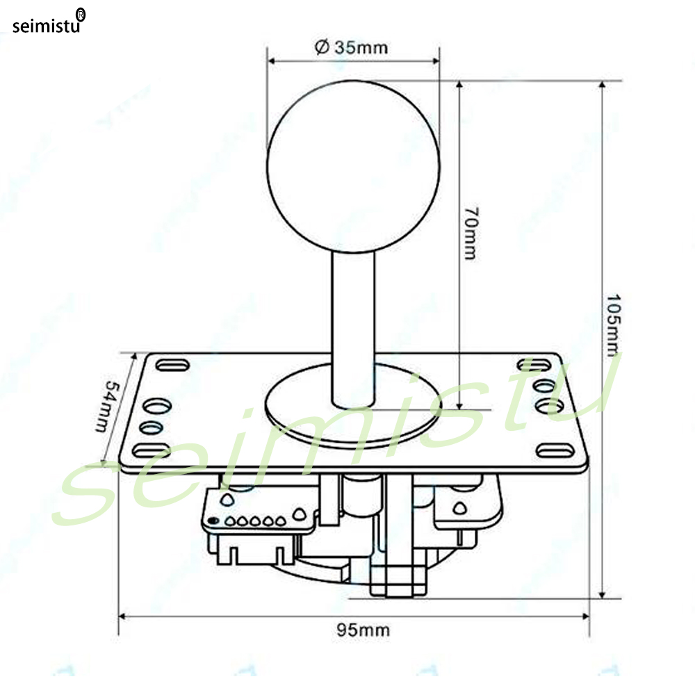 Joystick Copy Sanwa arcade Joy - Board Game Steam ulasan dan harga