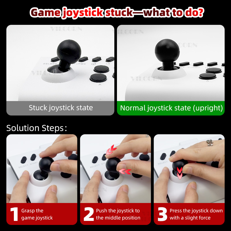 Arcade Joystick Wireless Gamin - Board Game Steam ulasan dan harga