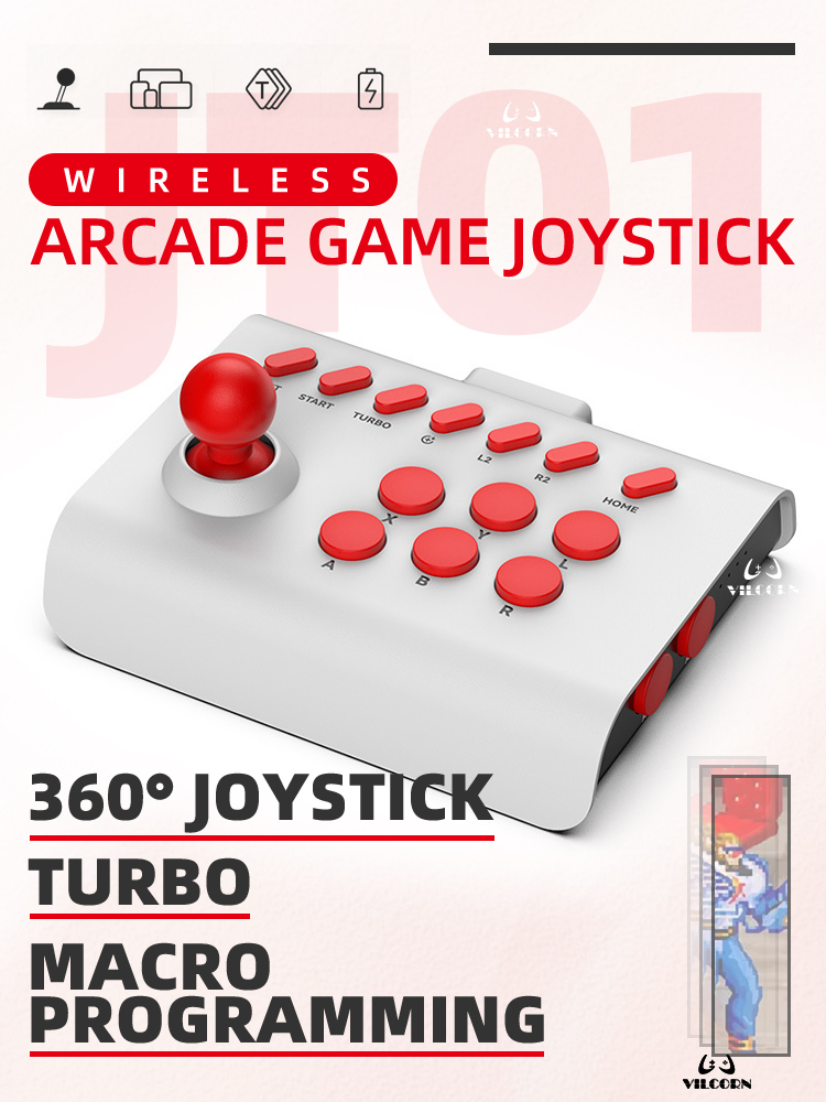 Arcade Joystick Wireless Gamin - Board Game Steam ulasan dan harga