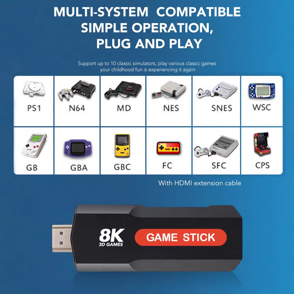 X2 Game Stick HD 4K 8K 3D Cons - Board Game Steam ulasan dan harga