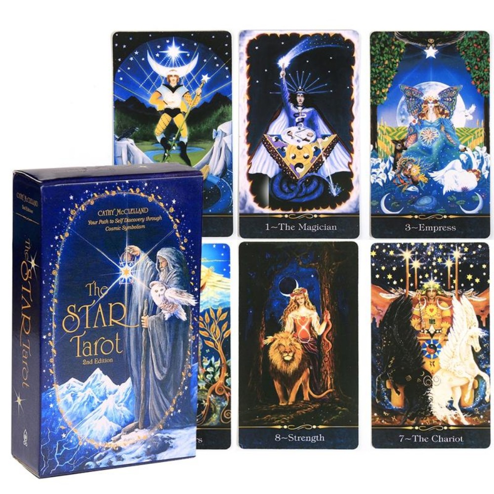10.3*6cm The Star Tarot Your P - Board Game Path ulasan dan harga