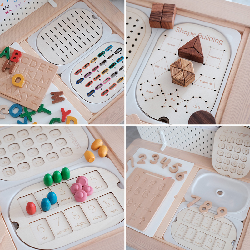 Children Montessori Games Fine - Board Game With Questions ulasan dan harga