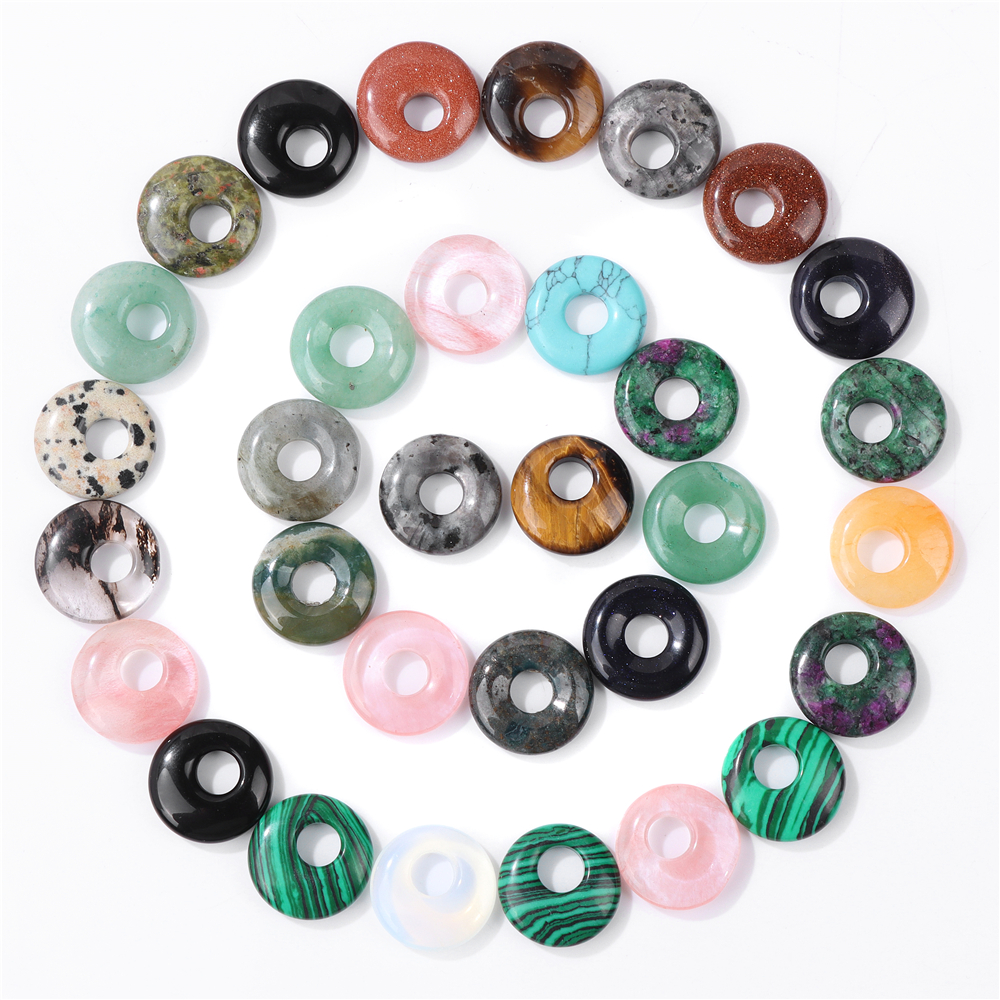 5pcs 18mm Round Donut Charms 5 - Board Game Yogi ulasan dan harga