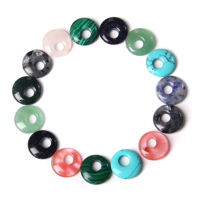 5pcs 18mm Round Donut Charms 5 - Board Game Yogi ulasan dan harga